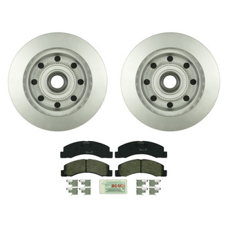Bosch® - QuietCast™ Premium Front Brake Kit with Organic Pads
