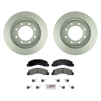 Bosch® - QuietCast™ Premium Front Brake Kit with Ceramic Pads