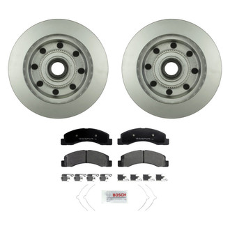 Bosch® - QuietCast™ Premium Front Brake Kit with Organic Pads