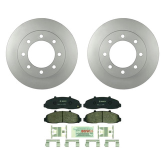 Bosch® - QuietCast™ Premium Front Brake Kit with Organic Pads