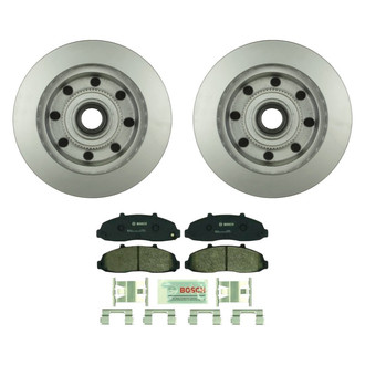 Bosch® - QuietCast™ Premium Front Brake Kit with Organic Pads