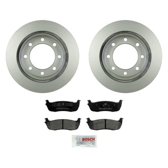 Bosch® - QuietCast™ Premium Rear Brake Kit with Ceramic Pads