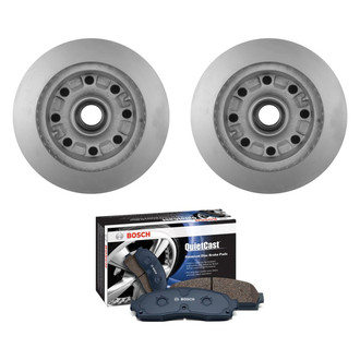 Bosch® - QuietCast™ Premium Front Brake Kit with Ceramic Pads