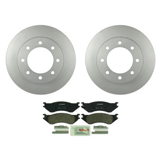 Bosch® - QuietCast™ Premium Front Brake Kit with Organic Pads