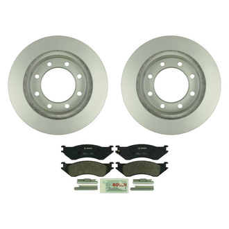 Bosch® - QuietCast™ Premium Front Brake Kit with Organic Pads