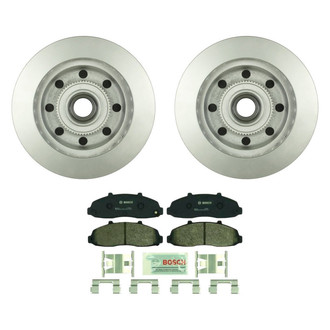Bosch® - QuietCast™ Premium Front Brake Kit with Organic Pads