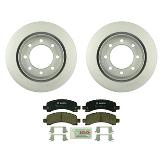 Bosch® - QuietCast™ Premium Rear Brake Kit with Ceramic Pads