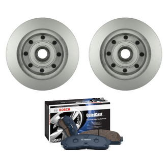 Bosch® - QuietCast™ Premium Front Brake Kit with Ceramic Pads