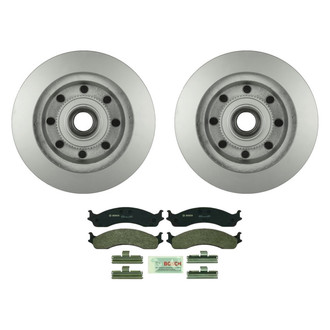Bosch® - QuietCast™ Premium Front Brake Kit with Organic Pads