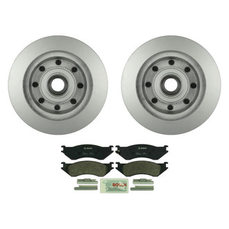 Bosch® - QuietCast™ Premium Front Brake Kit with Organic Pads