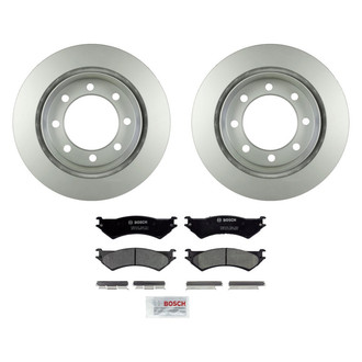 Bosch® - QuietCast™ Premium Rear Brake Kit with Ceramic Pads