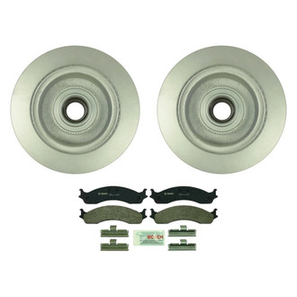 Bosch® - QuietCast™ Premium Front Brake Kit with Organic Pads