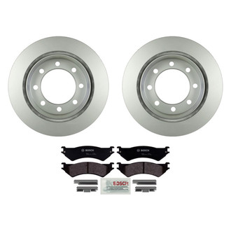 Bosch® - QuietCast™ Premium Rear Brake Kit with Organic Pads