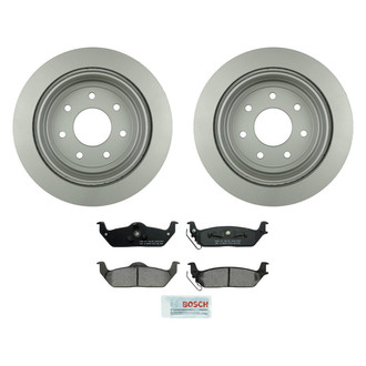 Bosch® - QuietCast™ Premium Rear Brake Kit with Ceramic Pads