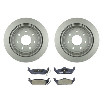 Bosch® - QuietCast™ Premium Rear Brake Kit with Organic Pads