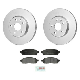 Bosch® - QuietCast™ Premium Front Brake Kit with Ceramic Pads