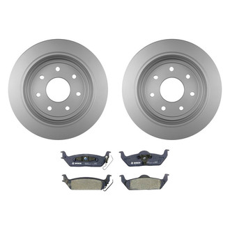 Bosch® - QuietCast™ Premium Rear Brake Kit with Organic Pads