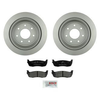 Bosch® - QuietCast™ Premium Rear Brake Kit with Ceramic Pads