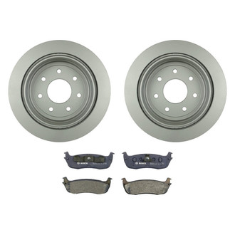 Bosch® - QuietCast™ Premium Rear Brake Kit with Organic Pads