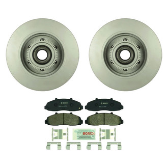 Bosch® - QuietCast™ Premium Front Brake Kit with Organic Pads
