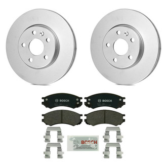 Bosch® - QuietCast™ Premium Front Brake Kit with Ceramic Pads