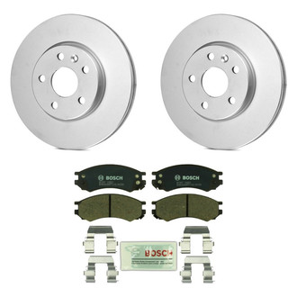 Bosch® - QuietCast™ Premium Front Brake Kit with Ceramic Pads
