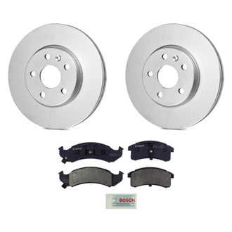 Bosch® - QuietCast™ Premium 1-Piece Brake Kit with Organic Brake Pads