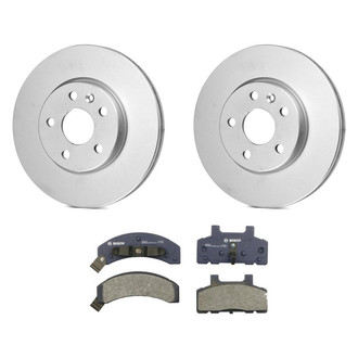 Bosch® - QuietCast™ Premium Front Brake Kit with Organic Pads