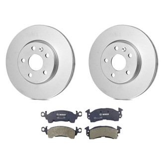 Bosch® - QuietCast™ Premium Front Brake Kit with Organic Pads
