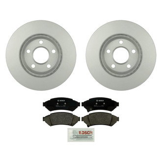 Bosch® - QuietCast™ Premium Front Brake Kit with Organic Pads