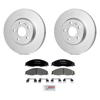 Bosch® - QuietCast™ Premium Front Brake Kit with Ceramic Pads
