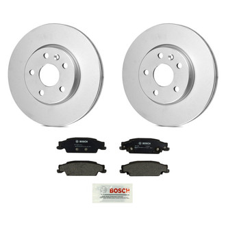 Bosch® - QuietCast™ Premium Rear Brake Kit with Organic Pads