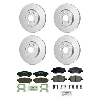 Bosch® - QuietCast™ Premium Brake Kit with Ceramic Pads