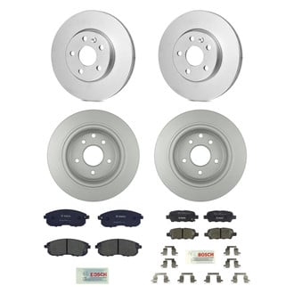 Bosch® - QuietCast™ Premium Front and Rear Brake Kit with Ceramic Pads