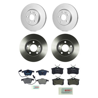 Bosch® - QuietCast™ Premium Brake Kit with Organic Pads