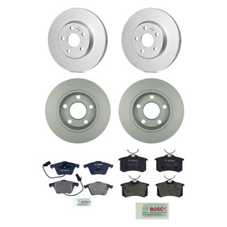 Bosch® - QuietCast™ Premium Brake Kit with Organic Pads