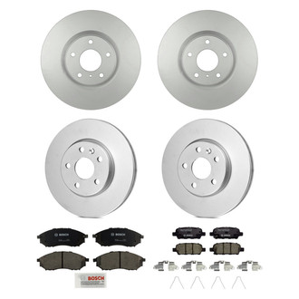 Bosch® - QuietCast™ Premium Front and Rear Brake Kit with Ceramic Pads
