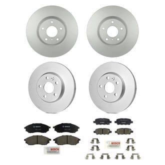 Bosch® - QuietCast™ Premium Front and Rear Brake Kit with Ceramic Pads