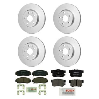 Bosch® - QuietCast™ Premium Front and Rear Brake Kit with Ceramic Pads