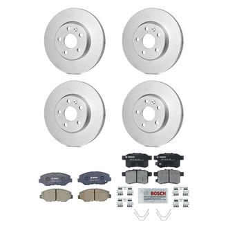 Bosch® - QuietCast™ Premium Front and Rear Brake Kit with Ceramic Pads