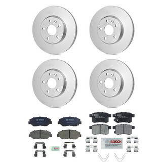 Bosch® - QuietCast™ Premium Front and Rear Brake Kit with Ceramic Pads
