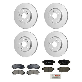 Bosch® - QuietCast™ Premium Front and Rear Brake Kit with Ceramic Pads