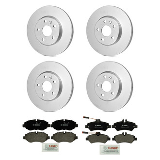 Bosch® - QuietCast™ Premium Brake Kit with Organic Pads