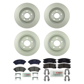 Bosch® - QuietCast™ Premium Brake Kit with Ceramic Pads