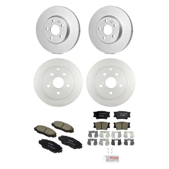 Bosch® - QuietCast™ Premium Brake Kit with Ceramic Pads