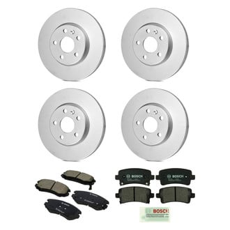 Bosch® - QuietCast™ Premium Front and Rear Brake Kit with Ceramic Pads