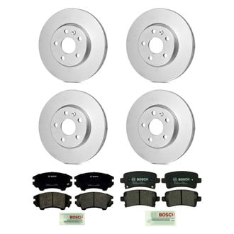 Bosch® - QuietCast™ Premium Front and Rear Brake Kit with Ceramic Pads