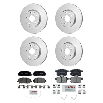 Bosch® - QuietCast™ Premium Front and Rear Brake Kit with Ceramic Pads