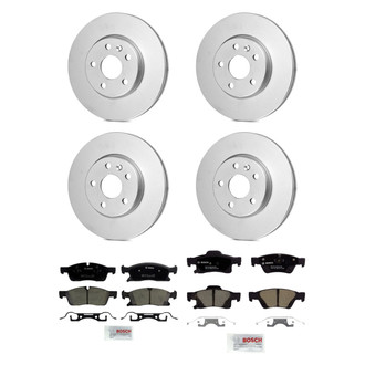 Bosch® - QuietCast™ Premium Brake Kit with Ceramic Pads
