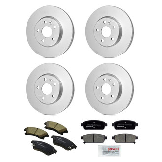 Bosch® - QuietCast™ Premium Front and Rear Brake Kit with Ceramic Pads
